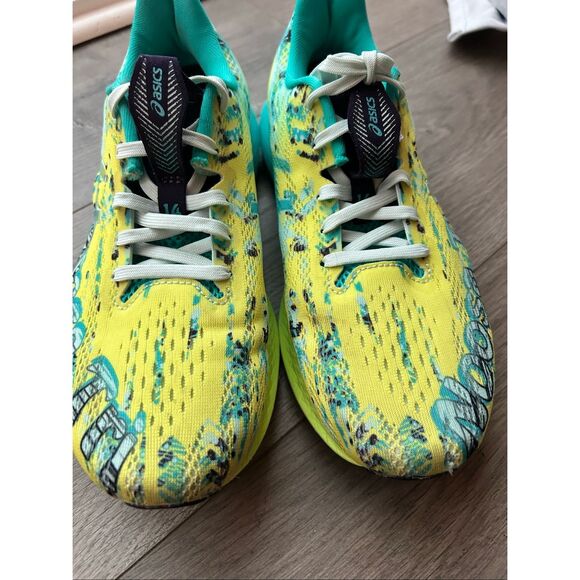Asics Noosa Tri 14 Running Shoes Womens Size 8 Safety Yellow - Picture 1 of 6